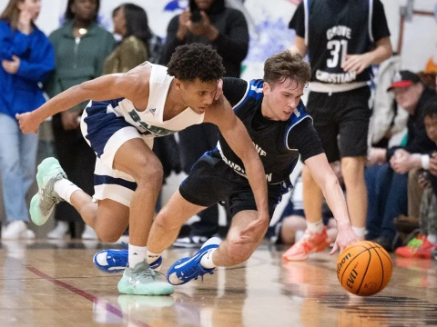 Banner Varsity Basketball vs. Grove Christian School