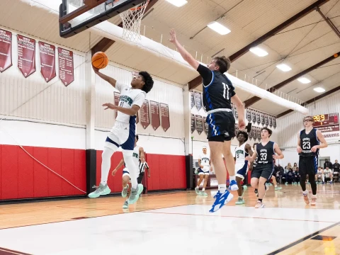 Banner Varsity Basketball vs. Grove Christian School