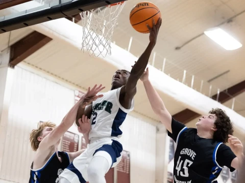 Banner Varsity Basketball vs. Grove Christian School
