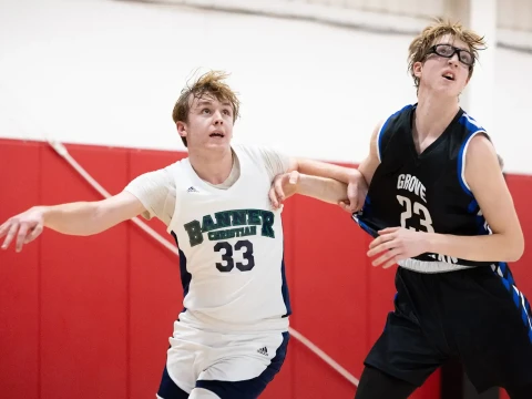 Banner Varsity Basketball vs. Grove Christian School