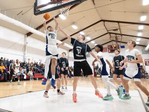 Banner Varsity Basketball vs. Grove Christian School