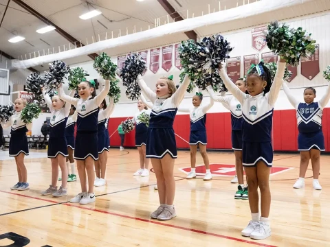 Banner Bearcats vs. Grove Christian Cheerleaders