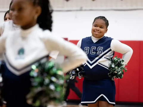 Banner Bearcats vs. Grove Christian Cheerleaders