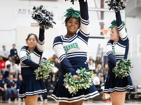 Banner Bearcats vs. Grove Christian Cheerleaders