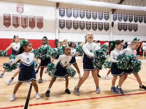 Banner Bearcats vs. Grove Christian Cheerleaders