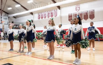 Banner Bearcats vs. Grove Christian Cheerleaders