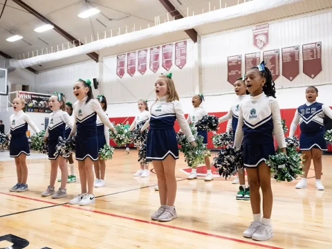 Banner Bearcats vs. Grove Christian Cheerleaders