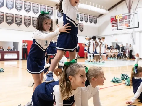 Banner Bearcats vs. Grove Christian Cheerleaders