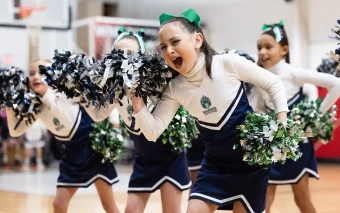 Banner Bearcats vs. Grove Christian Cheerleaders