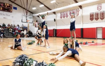 Banner Bearcats vs. Grove Christian Cheerleaders