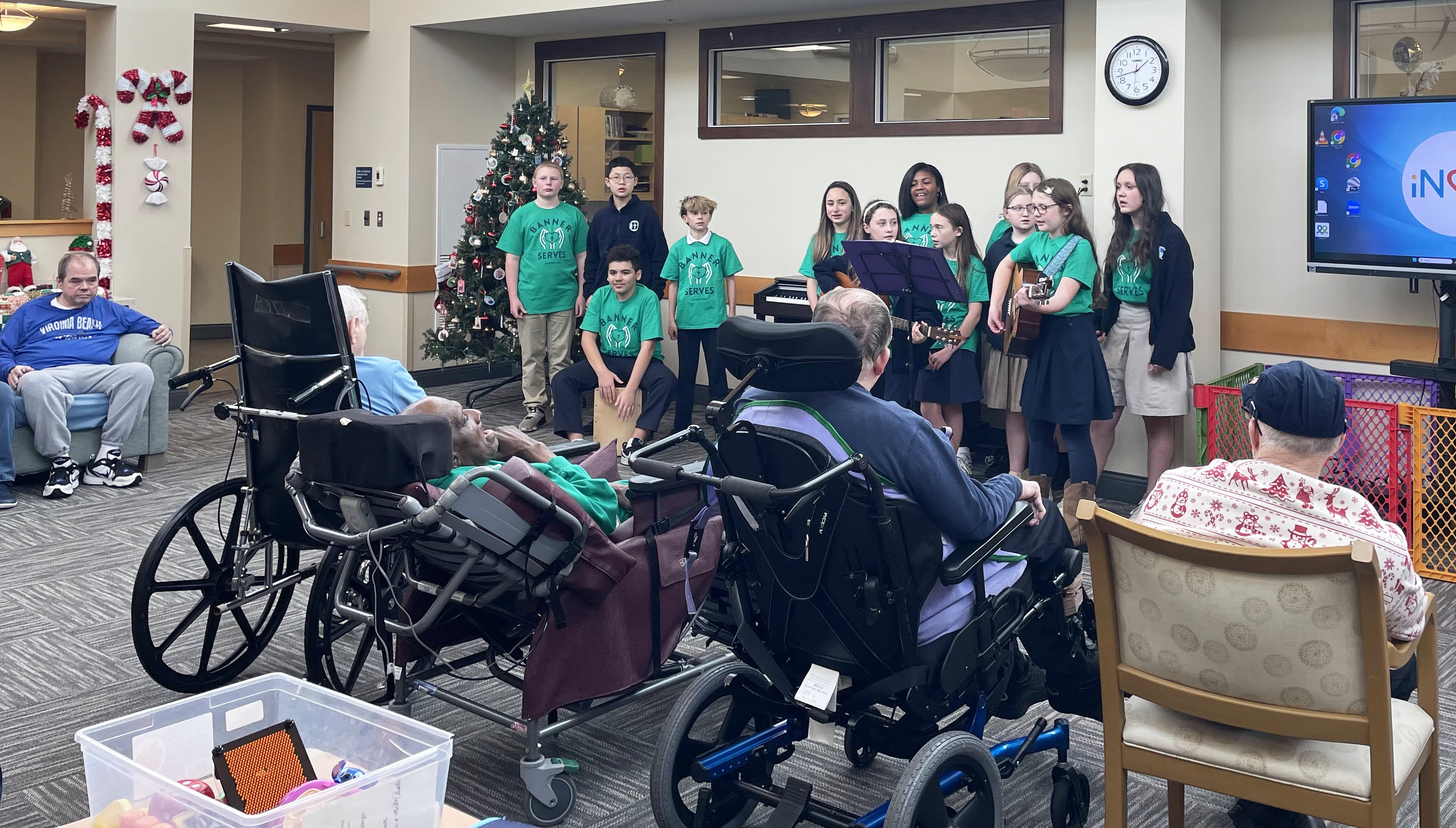 Students Shine During Holiday Service Projects